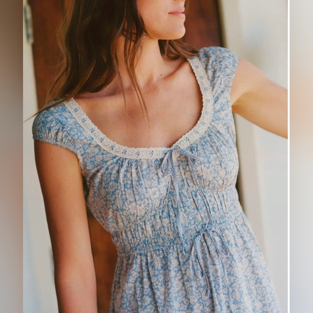 Christy Dawn Kelly Dress Blue